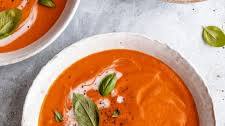 Easy Creamy Vegan Tomato Soup (using canned tomatoes)