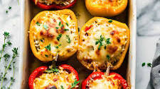 Easy Italian Stuffed Peppers