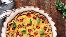Easy JUST Egg Quiche with Mushroom (vegan)