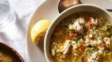Easy, Lemony Chicken & Rice Soup with Dill