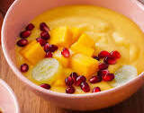 Easy Mango Custard (Eggless)