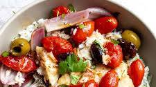 Easy Mediterranean Baked Fish