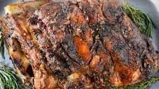 Easy Oven Roasted Pork Butt with Garlic and Herbs