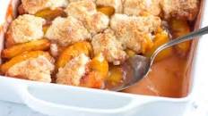 Easy Peach Cobbler