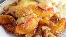 Easy Peach Cobbler