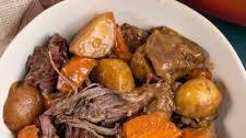Easy Pot Roast with Onion Soup Mix (Oven or Slow Cooker)