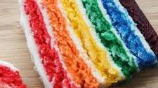 Easy Rainbow Cake...From Scratch!