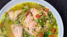 Easy Salmon Soup