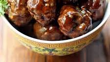 Easy, Saucy Asian Meatballs