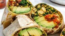 Easy Scrambled Tofu Breakfast Burrito