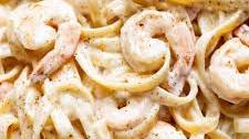 Easy Shrimp Alfredo