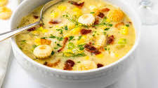 Easy Smoky Sweet Corn Chowder