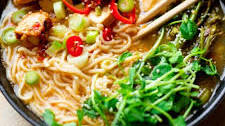 Easy Tofu Ramen Soup