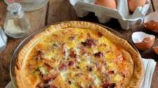 Egg & Bacon Flan