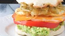 Egg Cheese and Avocado Sandwich