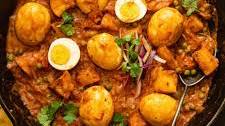 Egg Curry with Peas and Potatoes