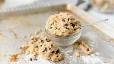Egg Free Peanut Butter Chocolate Chip Cookie Dough