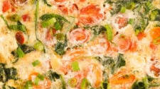 Egg White Frittata with Spinach