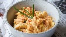 Egg salad with smoked paprika and chives
