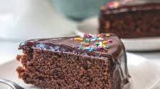 Eggless Chocolate Cake (With Condensed Milk)