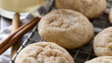 Eggnog Snickerdoodle Cookies