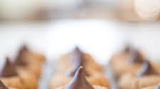 Einkorn Peanut Butter Blossom Cookies