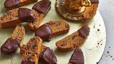 Espresso & dark chocolate biscotti
