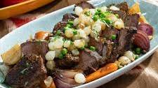 Fall Stout Pot Roast with Autumn Vegetables