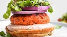 Favorite Salmon Burgers (with lemon and dill)