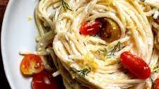 Feta Cheese Pasta With Yogurt Sauce