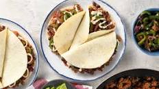 Fiesta Beef Tacos with chipotle crema
