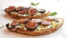 Fig and Ricotta Toast