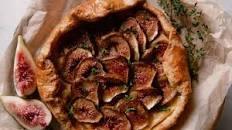 Fig and brie tart