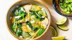 Filipino-Style Chicken Soup with Coconut and Lemon Grass