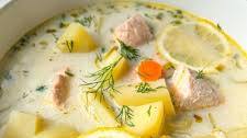 Finnish Salmon Soup