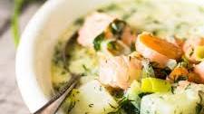 Finnish Salmon Soup – Lohikeitto