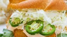 Fish Fillet Sandwich (Taco Style)