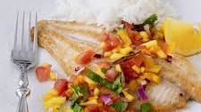 Fish with Mango Salsa