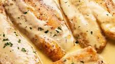 Fish with White Wine Sauce