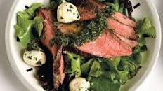 Flank Steak Salad with Chimichurri Dressing