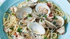 Florida Seafood Pasta in a White Wine Sauce Recipe