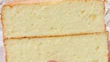 Fluffy Vanilla Sponge Cake