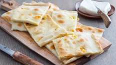 Focaccia col formaggio (Recco-style cheese focaccia)