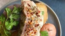 Foil Rockfish & Lemon Garlic Potatoes