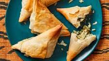Freeze-Ahead Horta Phyllo Pockets