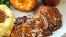 French Onion Braised Beef Brisket