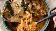 French Onion and Shallot Soup with Roasted Mushrooms