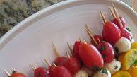 Fresh Caprese Vegetable Kabobs