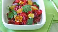Fresh Cranberry and Roasted Pineapple Salsa