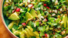 Fresh Herbed Avocado Salad